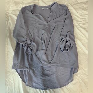 Women’s blue blouse